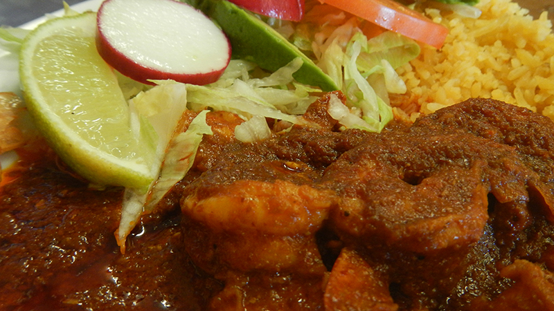 Camarones a la Diabla, a popular Mexican seafood dish.