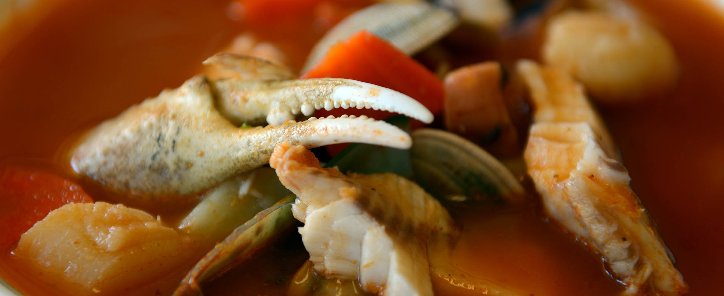 Mexican restaurant with seafood dishes.